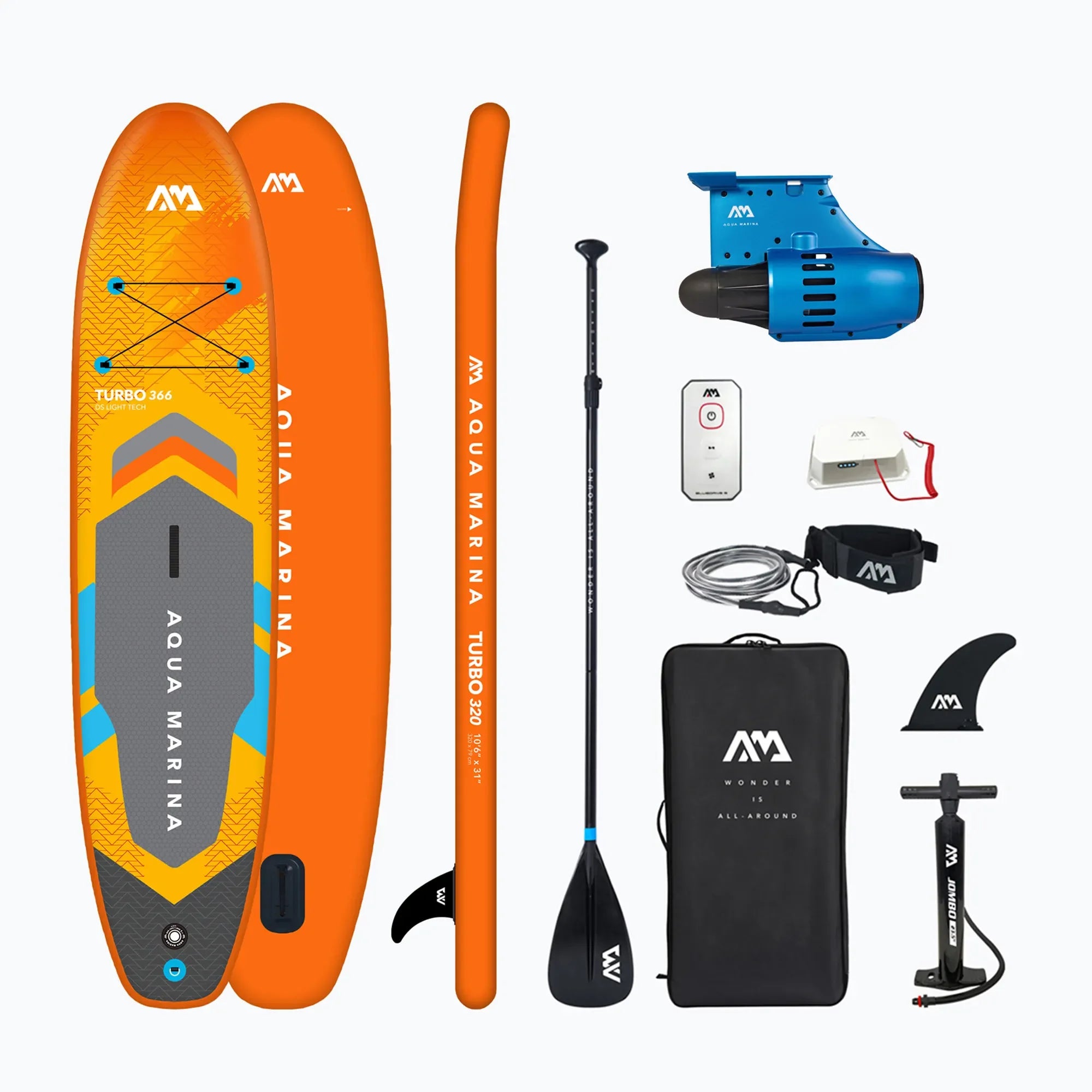 Aqua Marina AMGO 366 SUP Board | BlueDrive S Ekonomik Paket
