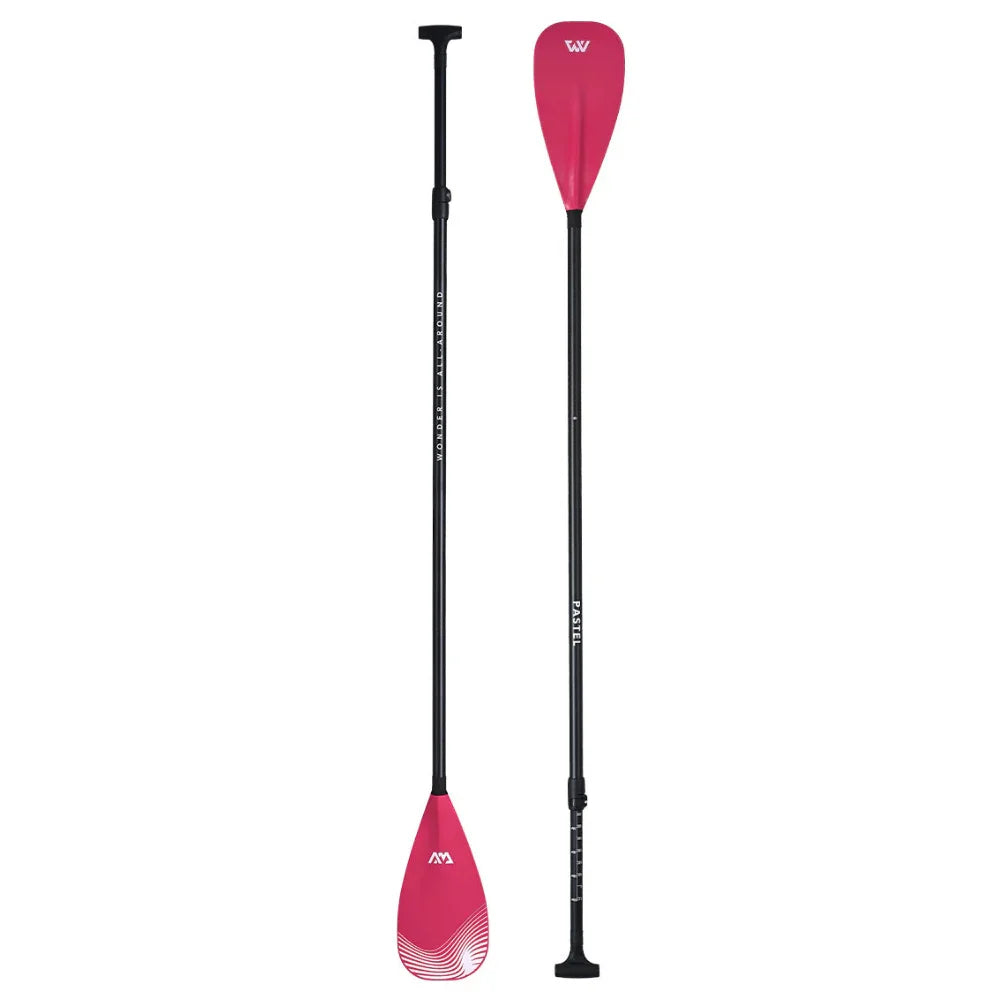 Aqua Marina pastel pembe SUP kürek, ayarlanabilir, su sporu ekipmanı