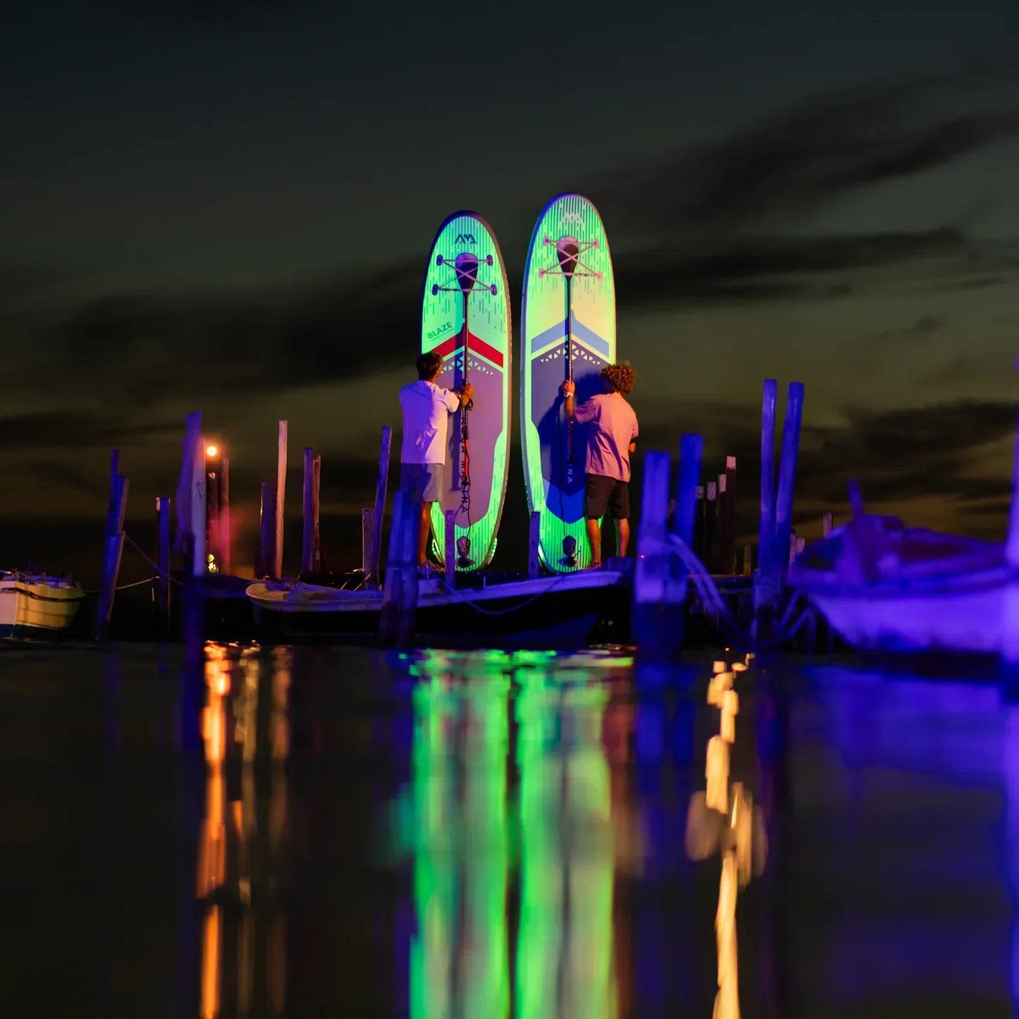 Aqua Marina Ray SUP | LED Aydınlatmalı Şişme Paddle Board – Natura