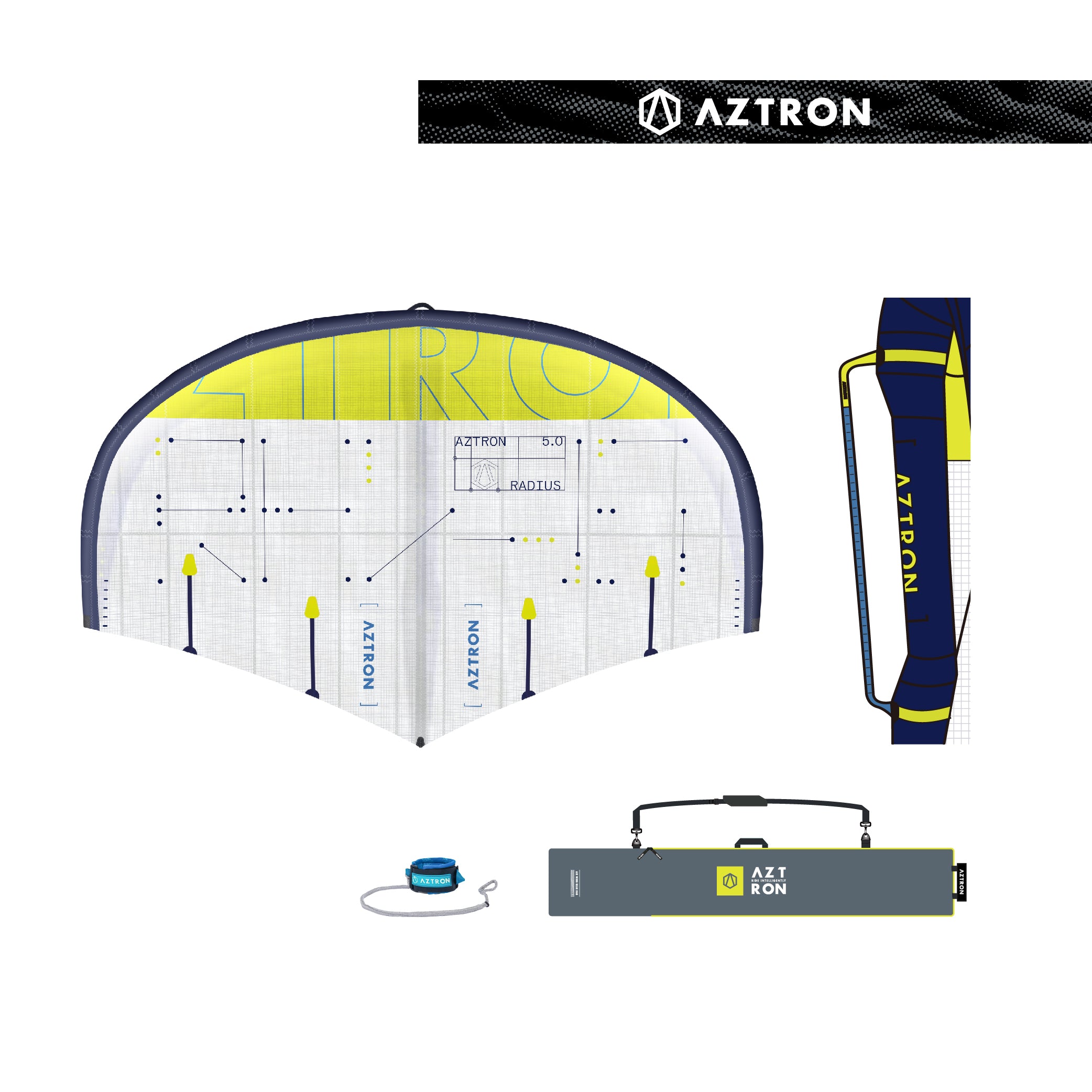 Aztron Radius Air Wing 4 / 5 m2