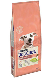 Somon balıklı hassas yetişkin köpek maması 14 kg, Dog Chow paket görüntüsü