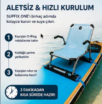 SUPFIX TWO Katamaran Sistemi – 2 Kişilik SUP Platformu – Natura Zone